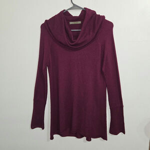 Subtle Luxury Cashmere Wool Cowl Neck Sweater. Size M.